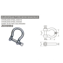 Hardware Stainless Steel European Type Bow Shackle